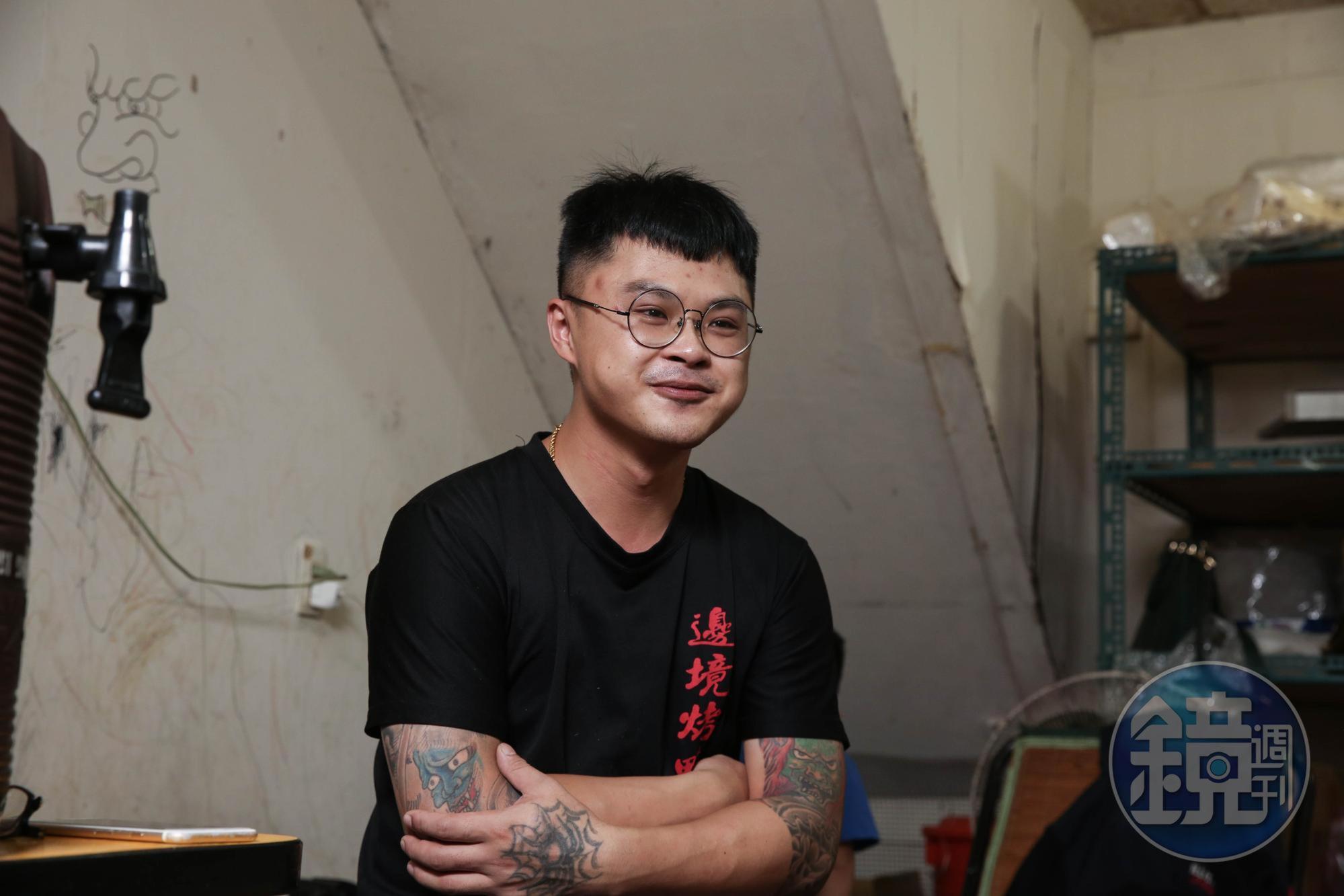 是𨑨迌囝仔的劉家文為愛改變,浪子回頭拚出全新人生。