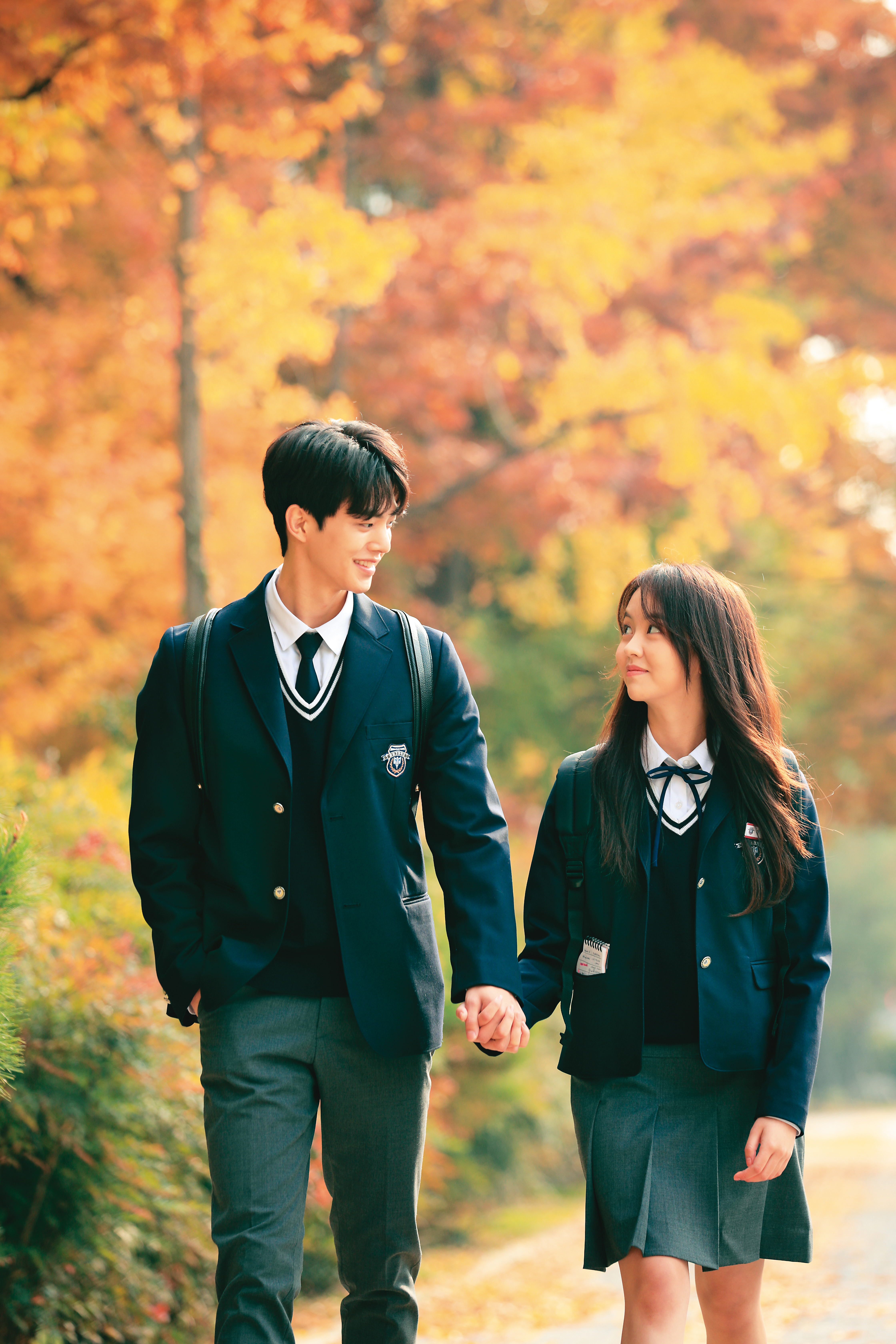 校園愛情喜劇《喜歡的話請響鈴》Netflix首部翻拍網漫的原創劇。（Netflix提供）
