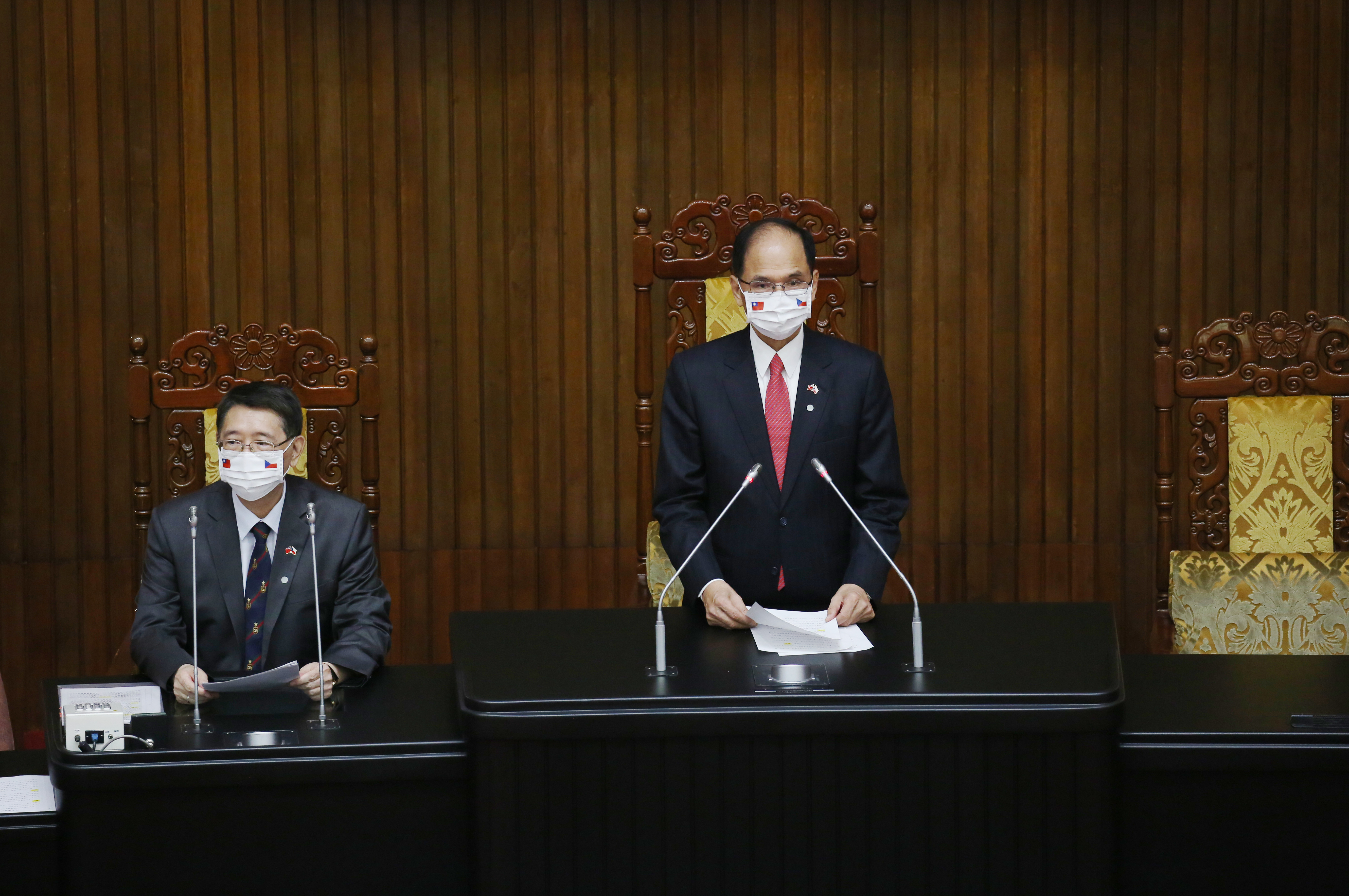 立法院第10屆第2會期今天休會，立法院長游錫堃呼籲朝野黨團明年共同迎接憲改時刻。（資料照）