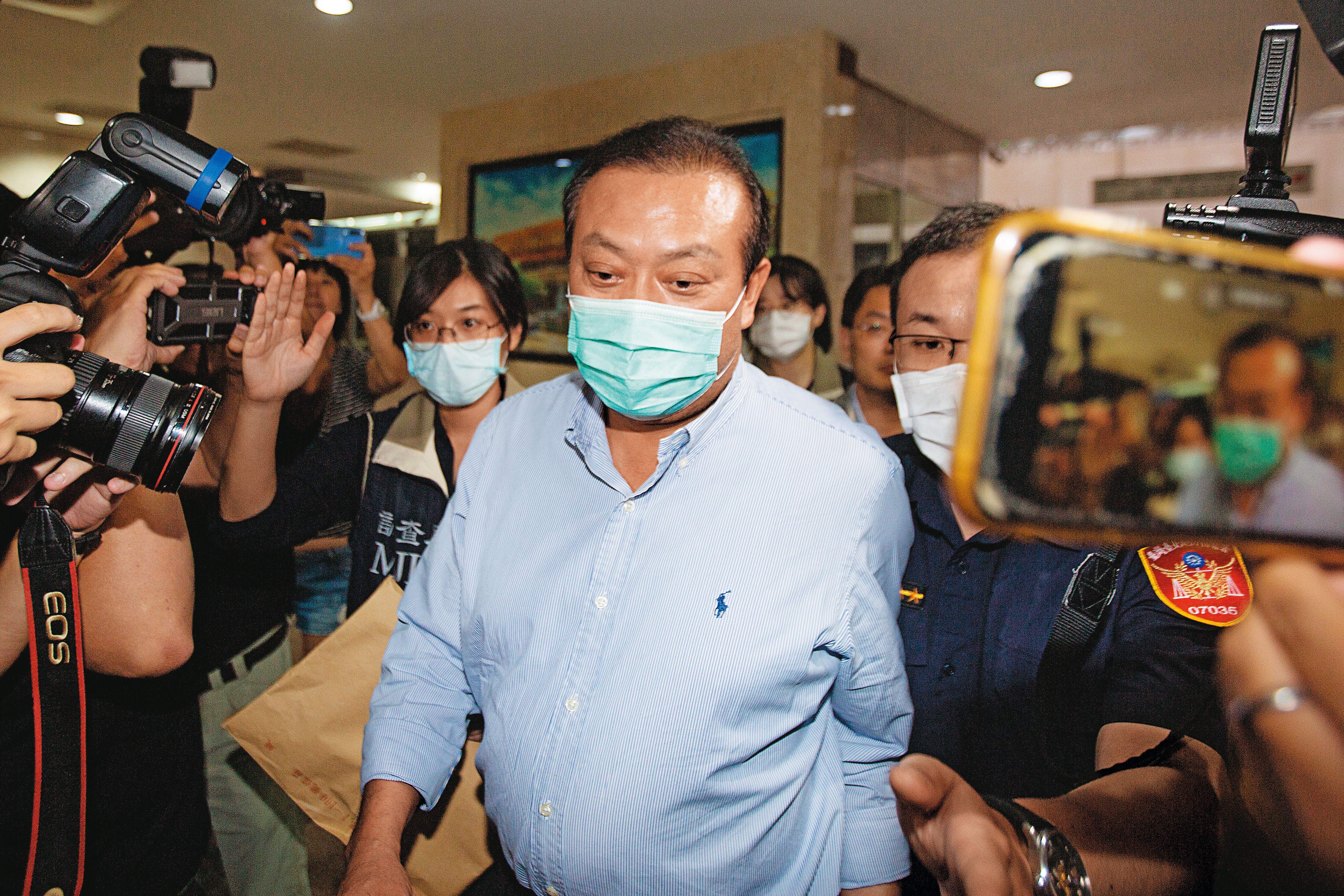 蘇震清質疑檢方證據效力，一度在台北看守所內絕食14天。