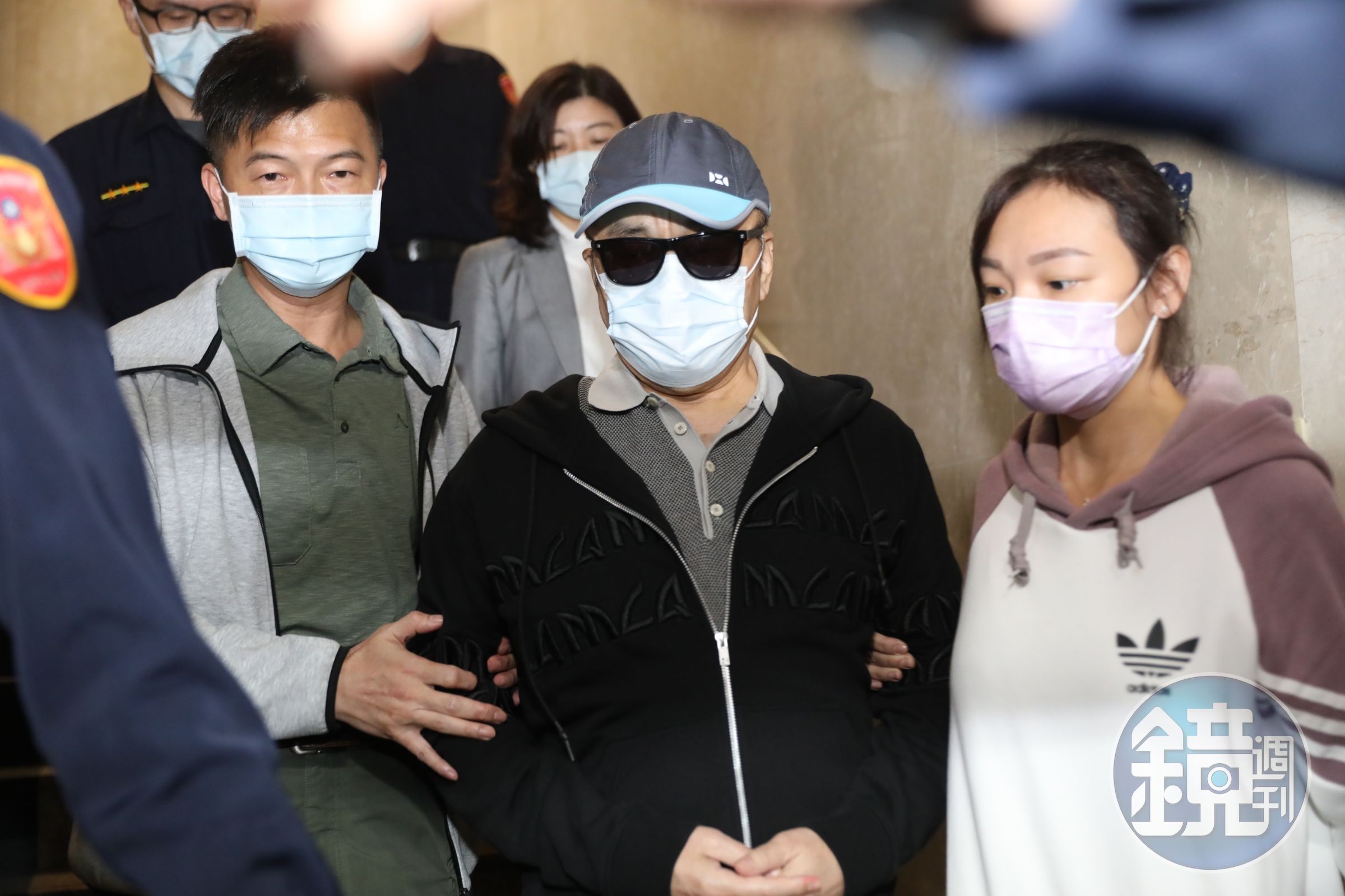 李世聰去年11月因挪用公款案到北檢出庭，據悉當時他已確診罹患腦瘤。（本刊資料照）