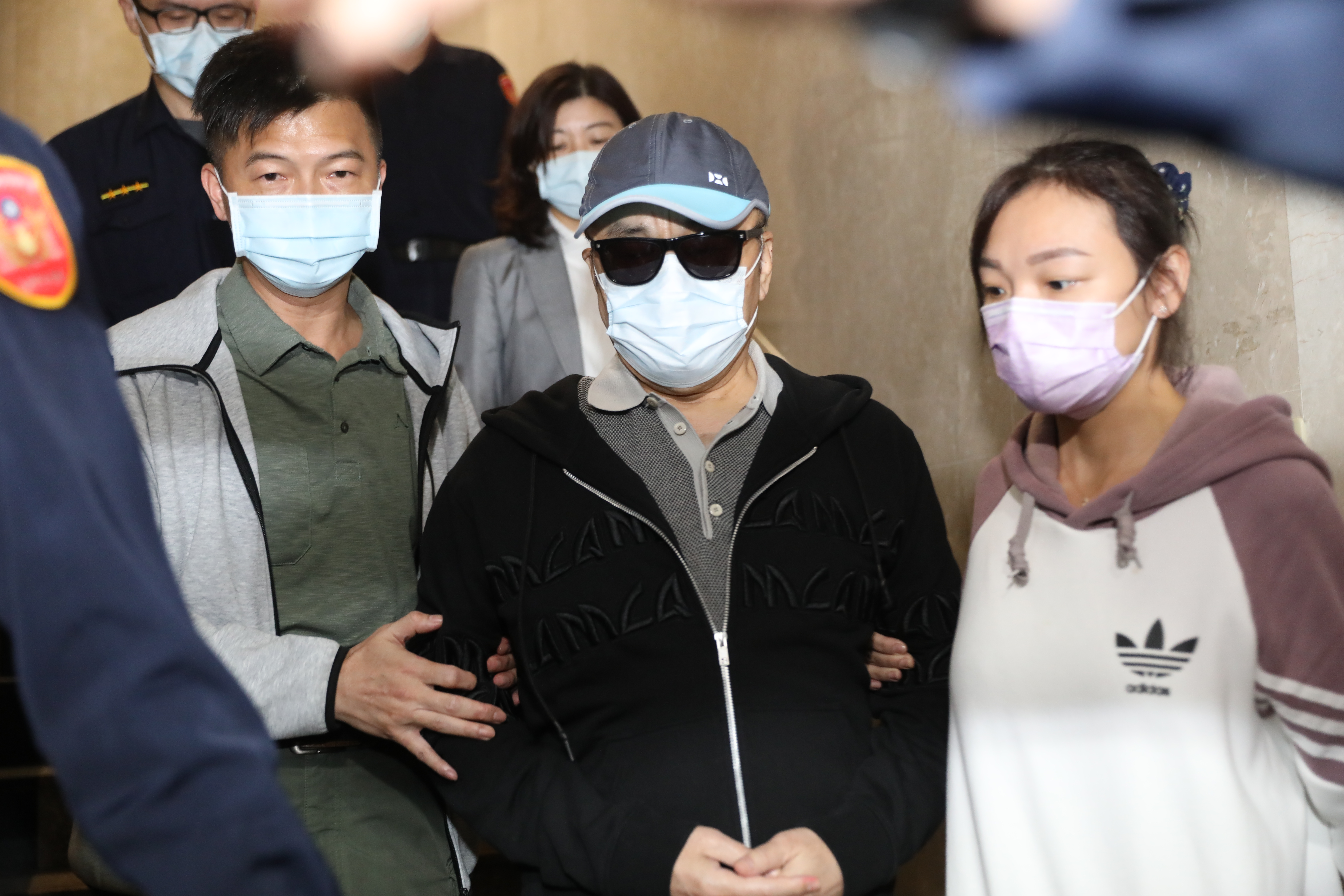 李世聰去年11月因挪用公款案到北檢出庭，據悉當時他已確診罹患腦瘤。（本刊資料照）