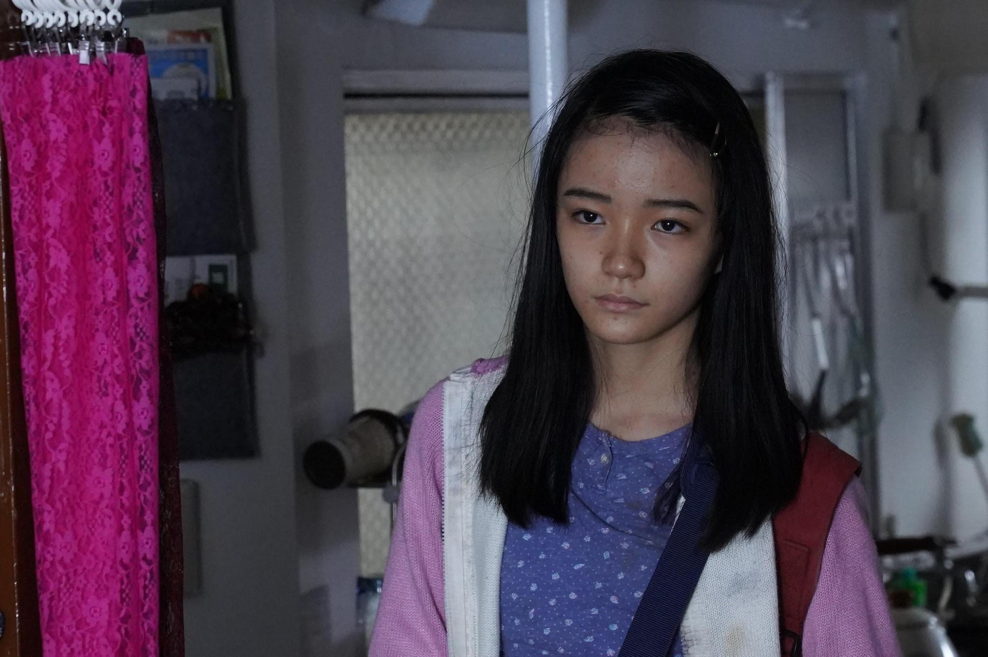 服部樹咲剛加入劇組時對演技還不熟悉，導演特地安排她接受近一個半月的演技訓練。（天馬行空提供）