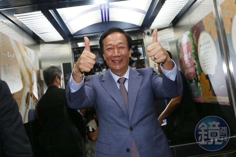 新的一年才開始，郭台銘就大方送出5千萬。（本刊資料照）