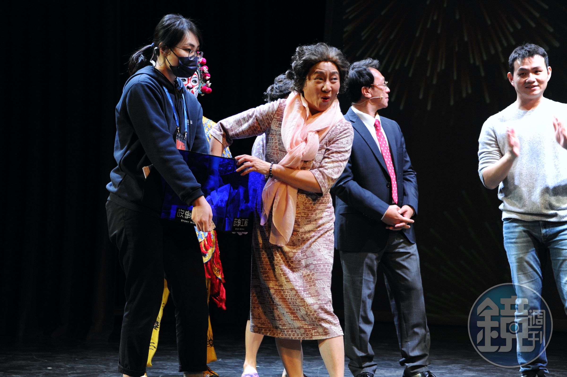 楊麗音在《七十三變》飾演失智症老母，家中也有同樣病症長輩的她，演來格外有感觸。（故事工廠提供）