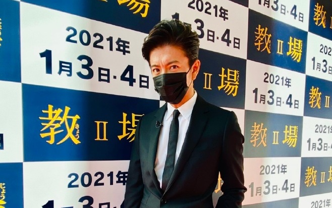 日星木村拓哉在新劇《教場II》繼續扮演冷血教官。（翻攝木村拓哉微博）