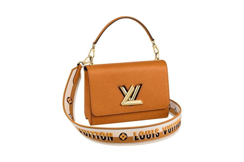 Monogram繡花寬肩帶Twist手袋。NT$137,000。(路易威登提供)