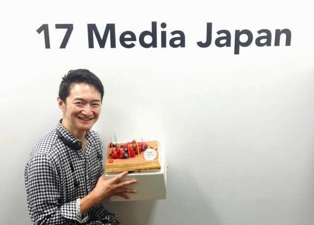 17LIVE日本執行長小野裕史去年8月接掌全球執行長，他喊出：「台日聯手搶下全球直播平台龍頭地位。」（翻攝自小野裕史臉書）