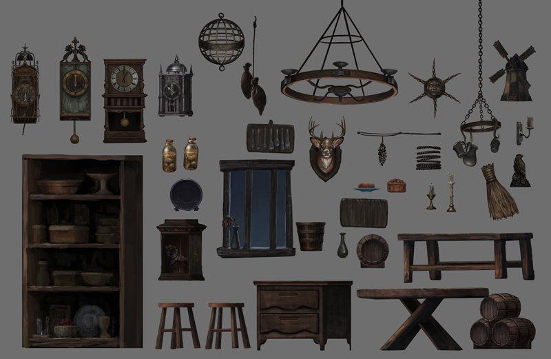 《守夜人:長夜》相當講究美術細節,曾獲經濟部數位內容獎「最佳遊戲美術」。(翻攝嘖嘖zeczec)