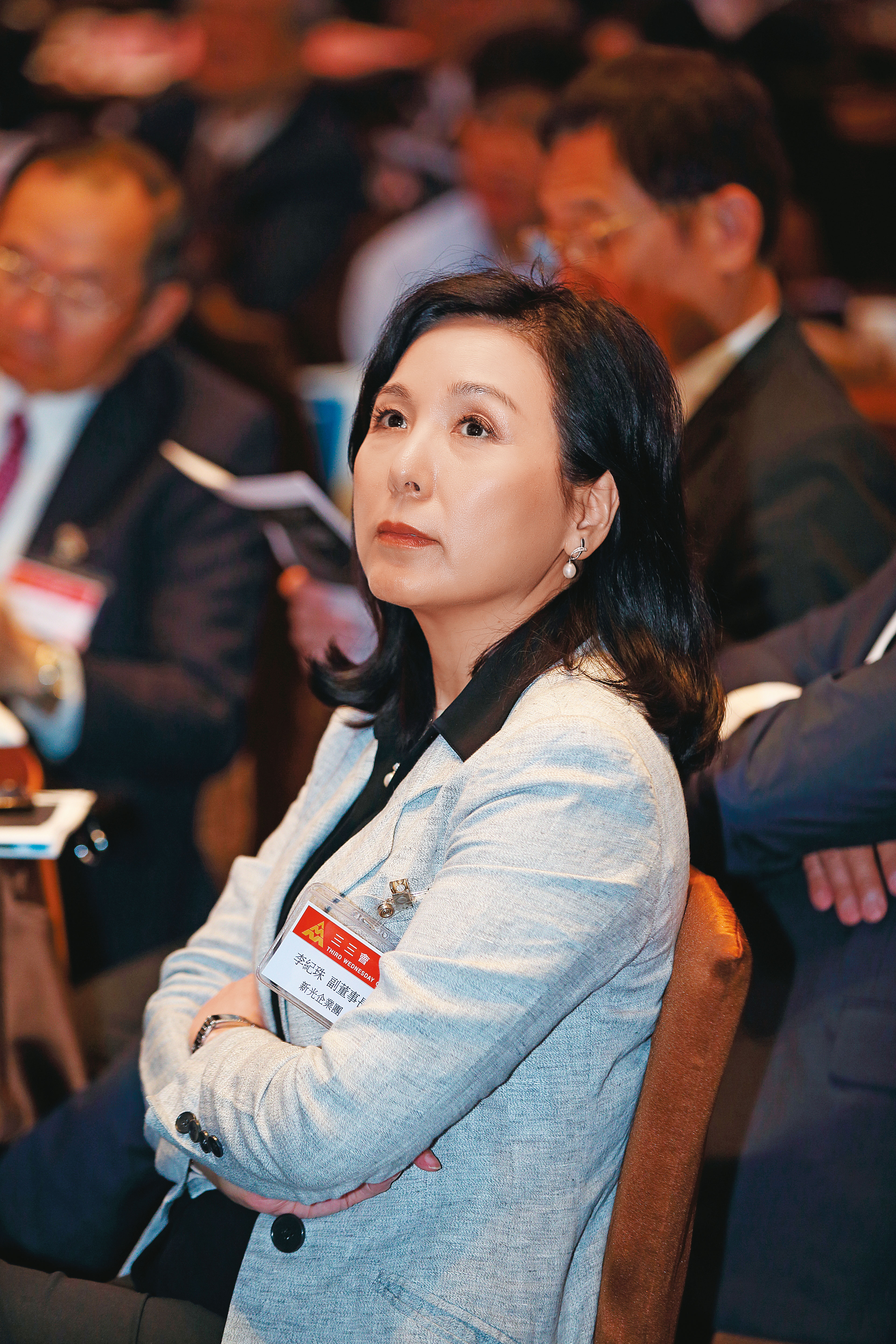 李紀珠從新光金副董轉任新光銀副董，外界解讀她是被降職。