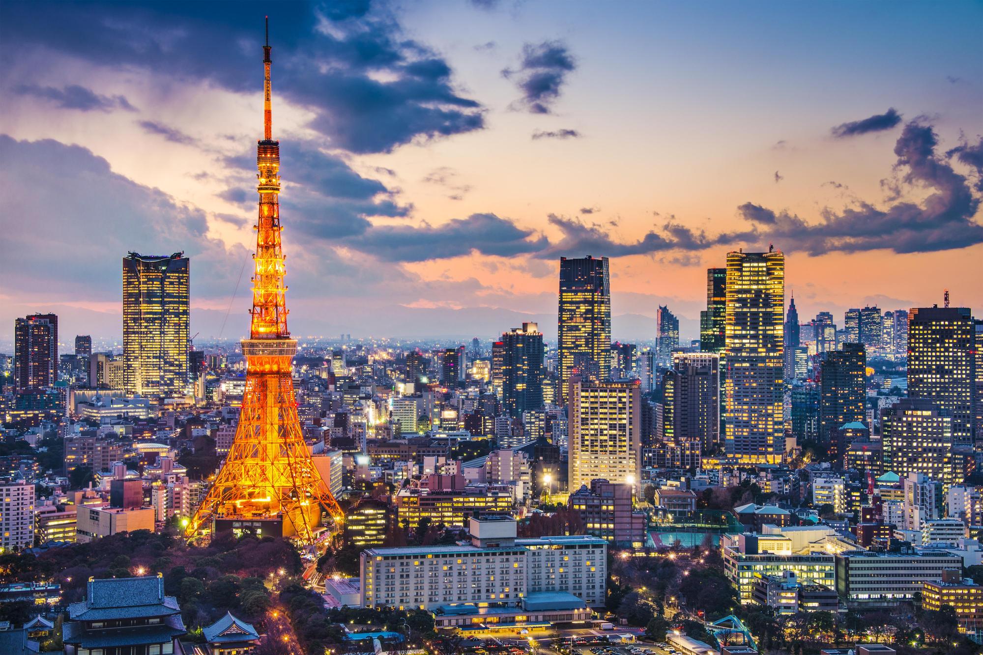 日本擬在本週宣布緊急事態宣言,日本奧會主席坦言,東京奧運可能會沒有觀眾。圖為東京市景。(東方IC)