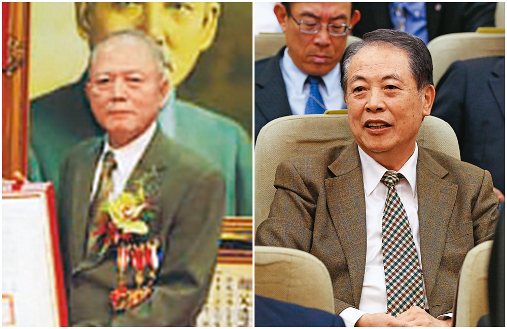 審理翁茂鍾3億債務案的最高法院庭長林奇福（左，翻攝司法周刊），在判翁勝訴後，2人成為好友，還曾至高級俱樂部同歡。前檢察官羅榮乾（右）與富商翁茂鍾交情深厚，已於日前退休。