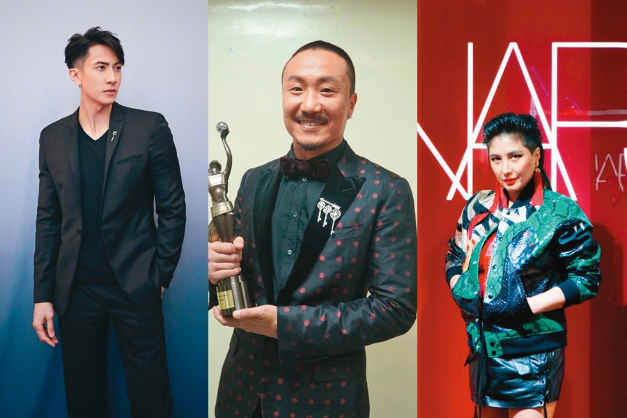 不少富二代拋棄家業、進軍演藝圈，包括吳尊（左起）、鄭中基、何超儀。（翻攝自微博、臉書）