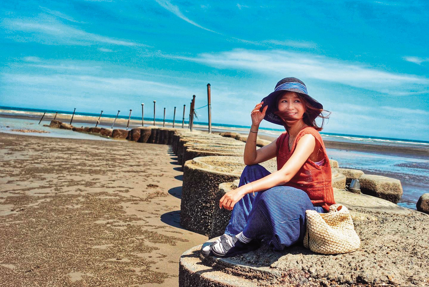 吳怡霈愛旅遊，每年都會匯12萬元到旅遊帳戶。（翻攝吳怡霈臉書）