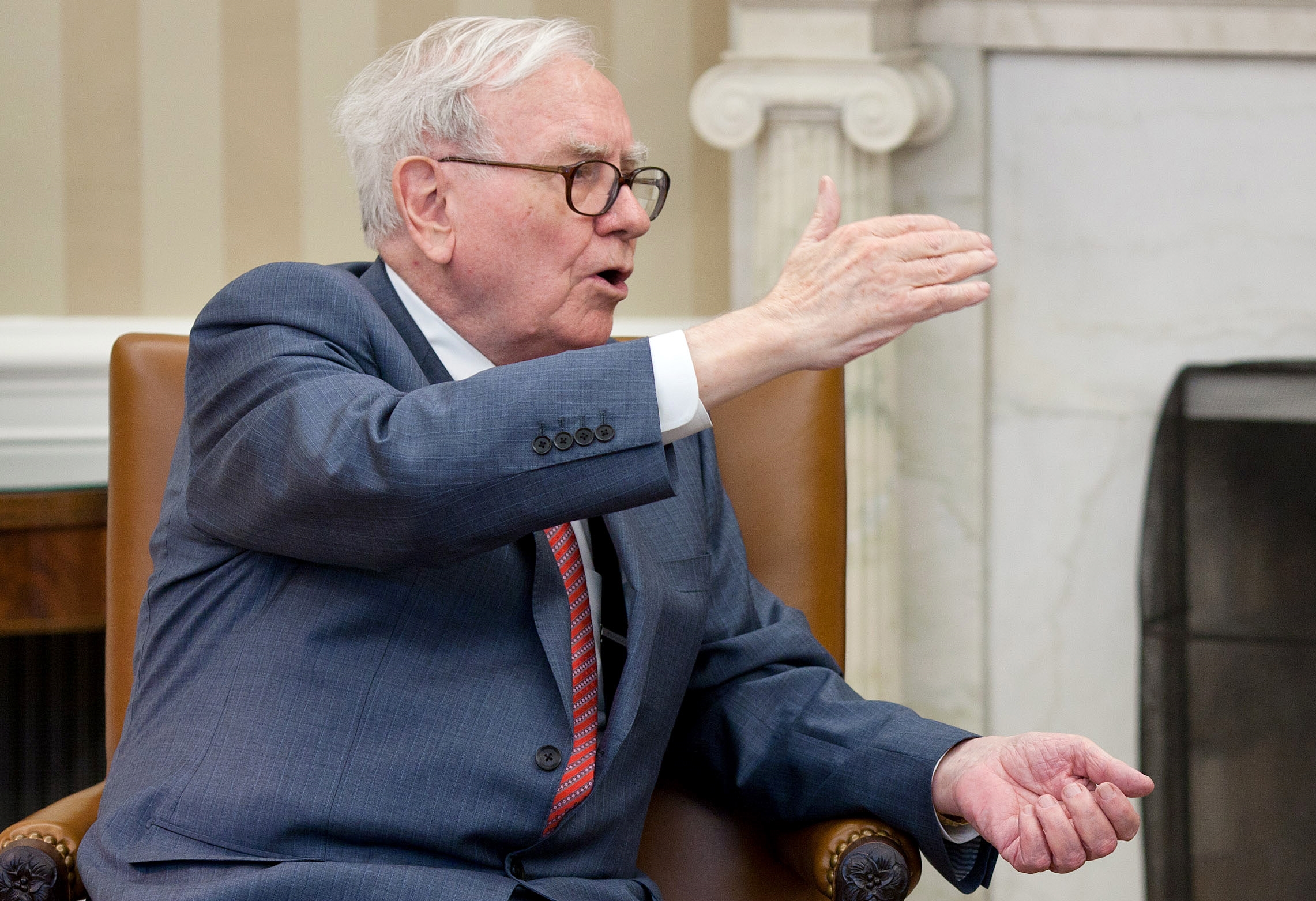 謝金河呼籲大家「人生當學巴菲特」，把握好人生3項信條，包含不要投機、追求知識的成長及正直。（翻攝自Obama White House）