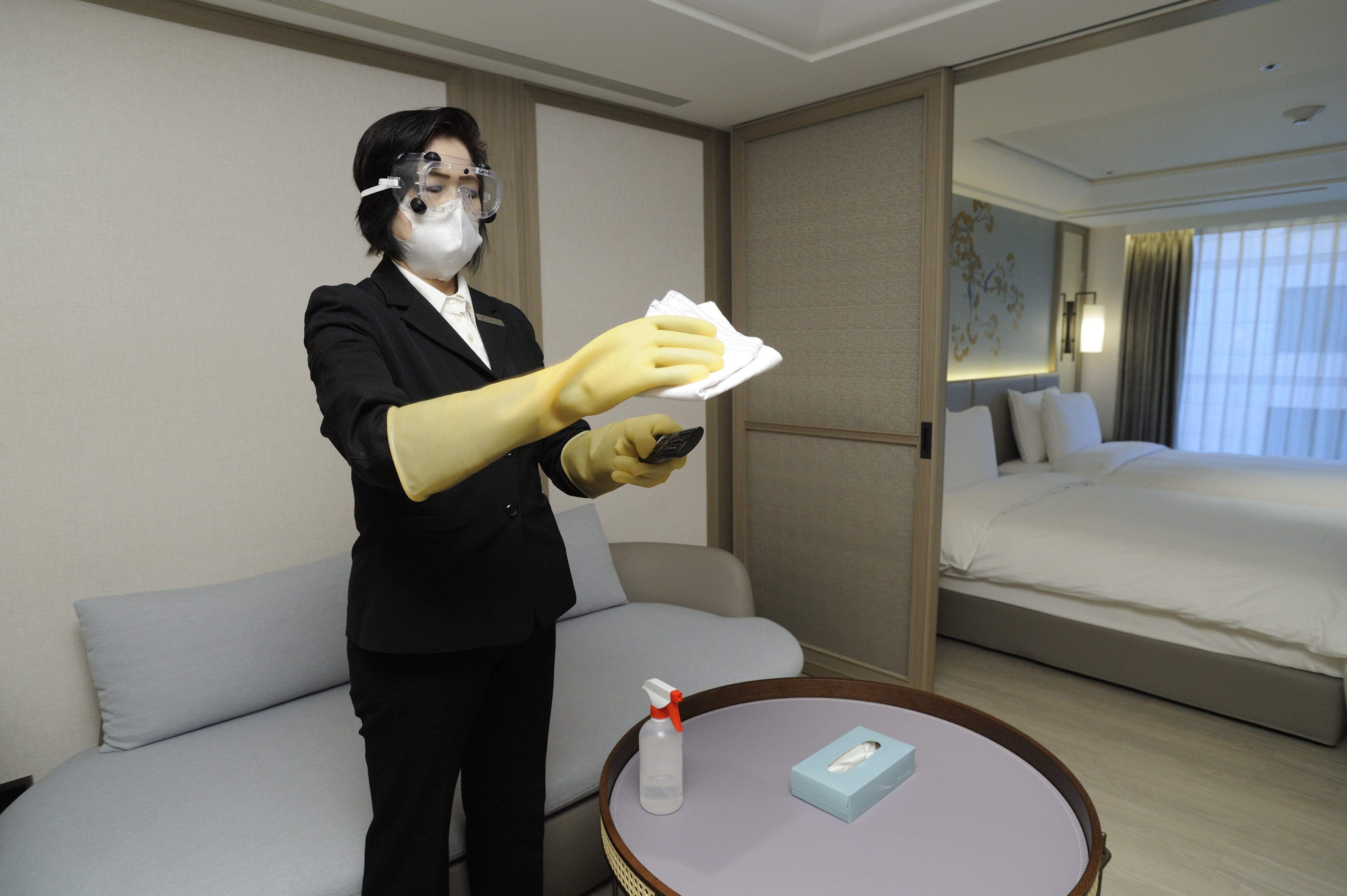 為確保市民返台仍有旅館入住，1月11日至28日北市防疫旅館所餘少量空房，即日起限台北市民預定。（資料照）