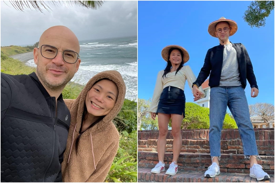 吳鳳答應老婆60週年的時候，也會跟今天一樣很愛她。（翻攝自吳鳳 Rifat臉書）