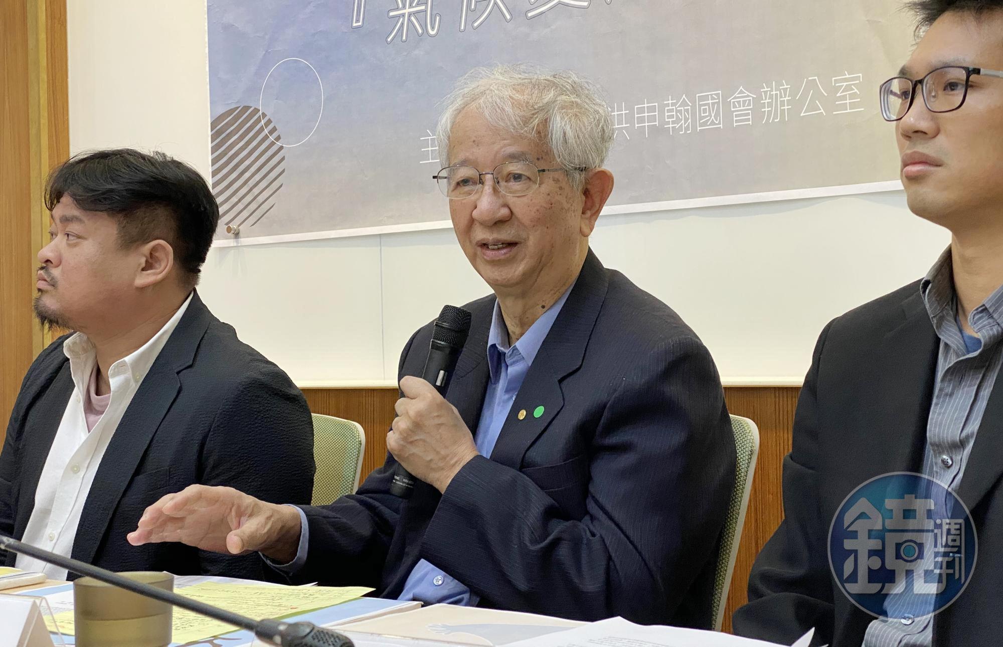 對於李遠哲(中)挺萊豬的言論,葉毓蘭表達不認同。圖為本刊資料照。