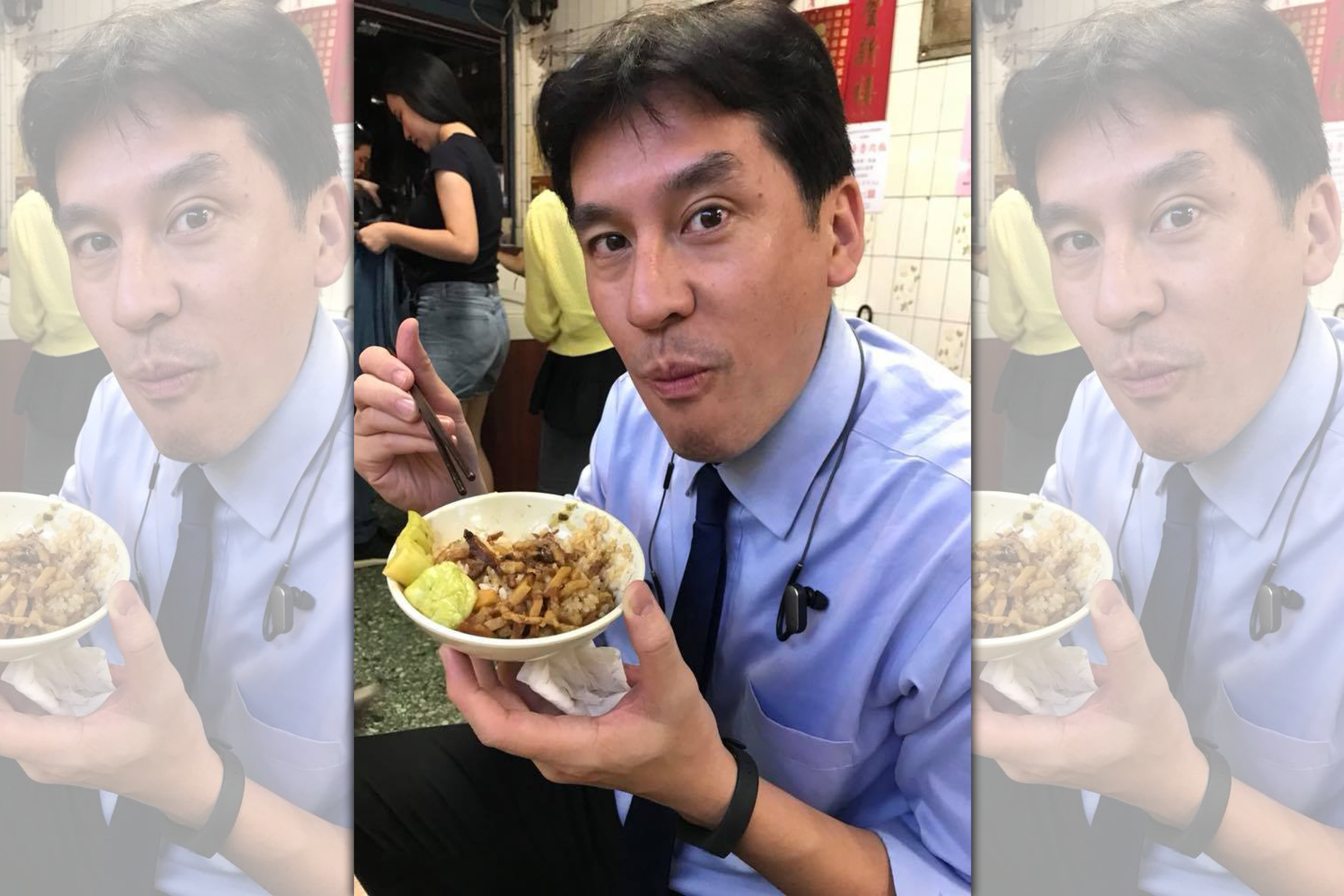 黃暐瀚為了萊豬反嗆李遠哲，「糖，有標示，萊劑是不是也應該標示呢？」（翻攝自黃暐瀚臉書）