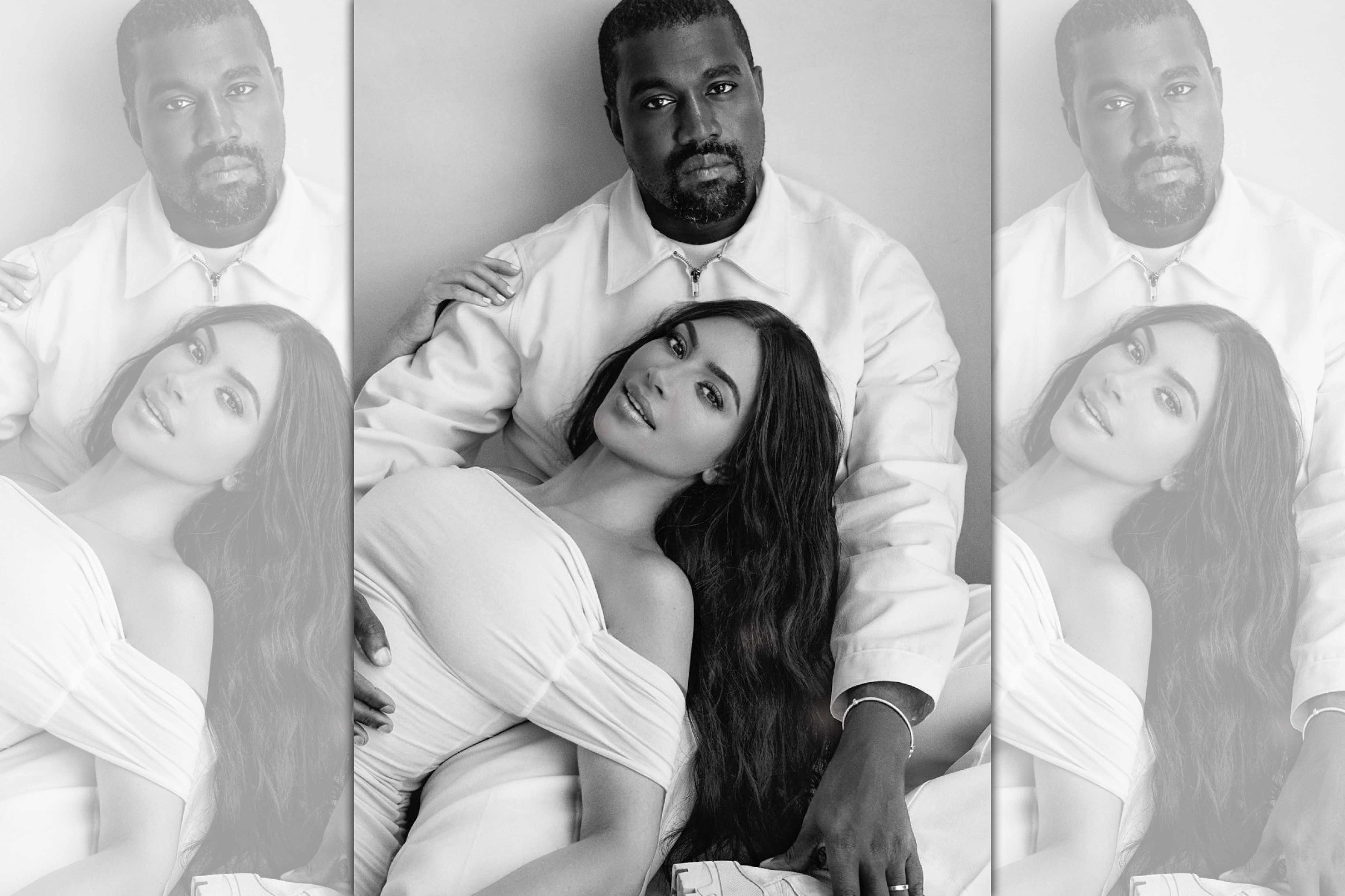 外媒爆料肯伊及金卡黛珊這場婚姻已走向結局，目前正在談判中。（翻攝自Kim Kardashian West推特）