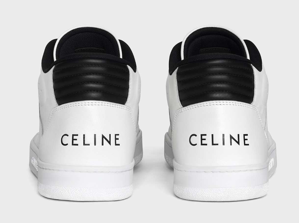 鞋子的背面有品牌Logo。（CELINE提供）
