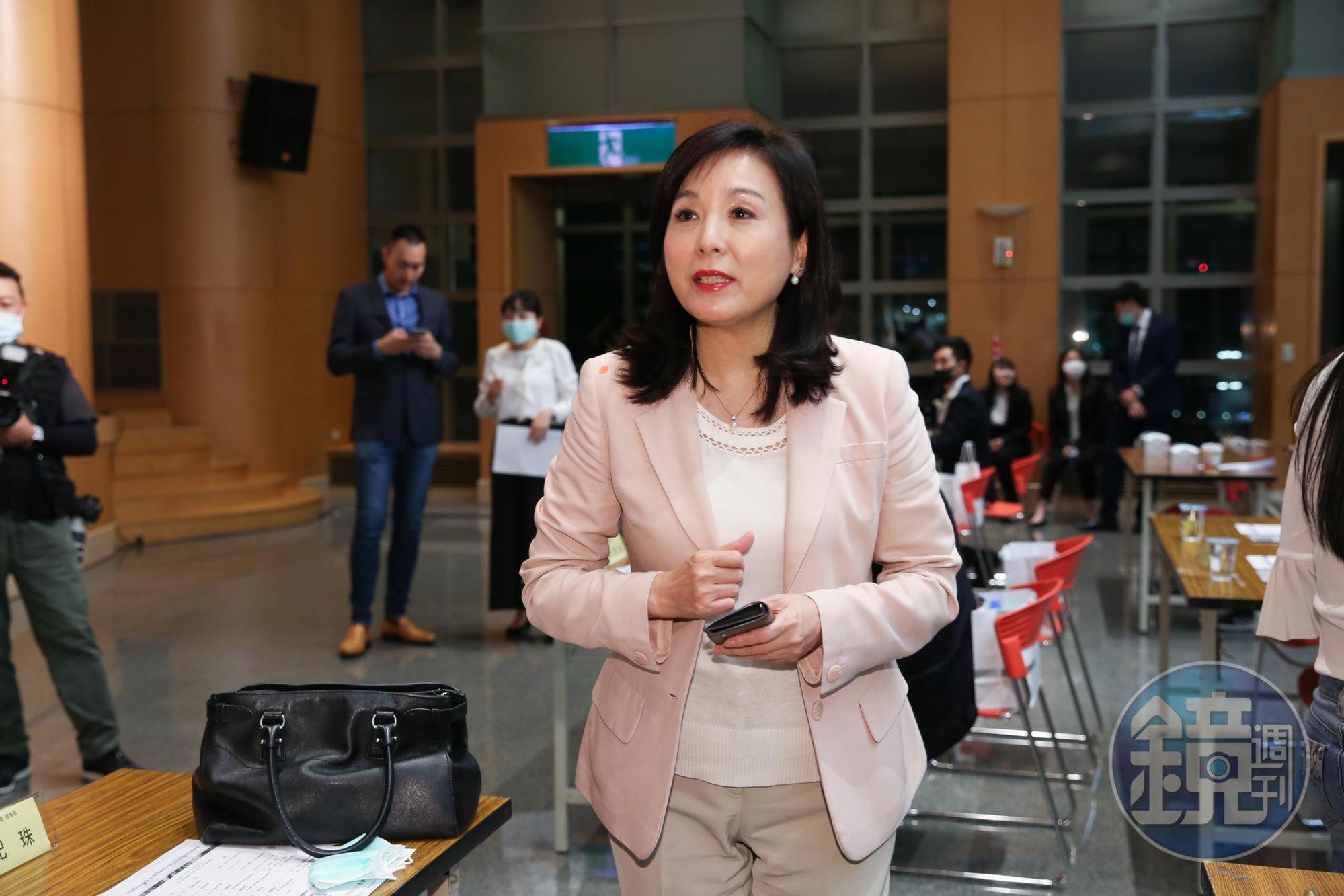 李紀珠去年底專任新光銀副董,今天在臉書上曝光自己貢獻,引來老臣批評。(本刊資料照)