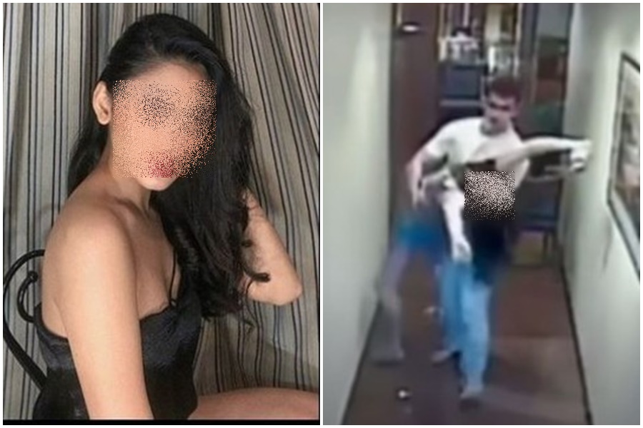 菲律賓航空23歲達賽拉空服員跨年開房開趴身亡，最新畫面曝光。（翻攝自JaySpeak TV YouTube/當事人IG）