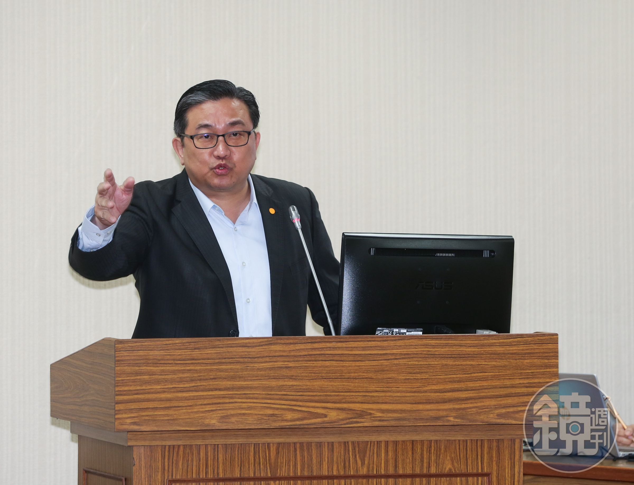 王定宇強調，守護民主台灣的存在，是對香港最好的聲援。（資料照）