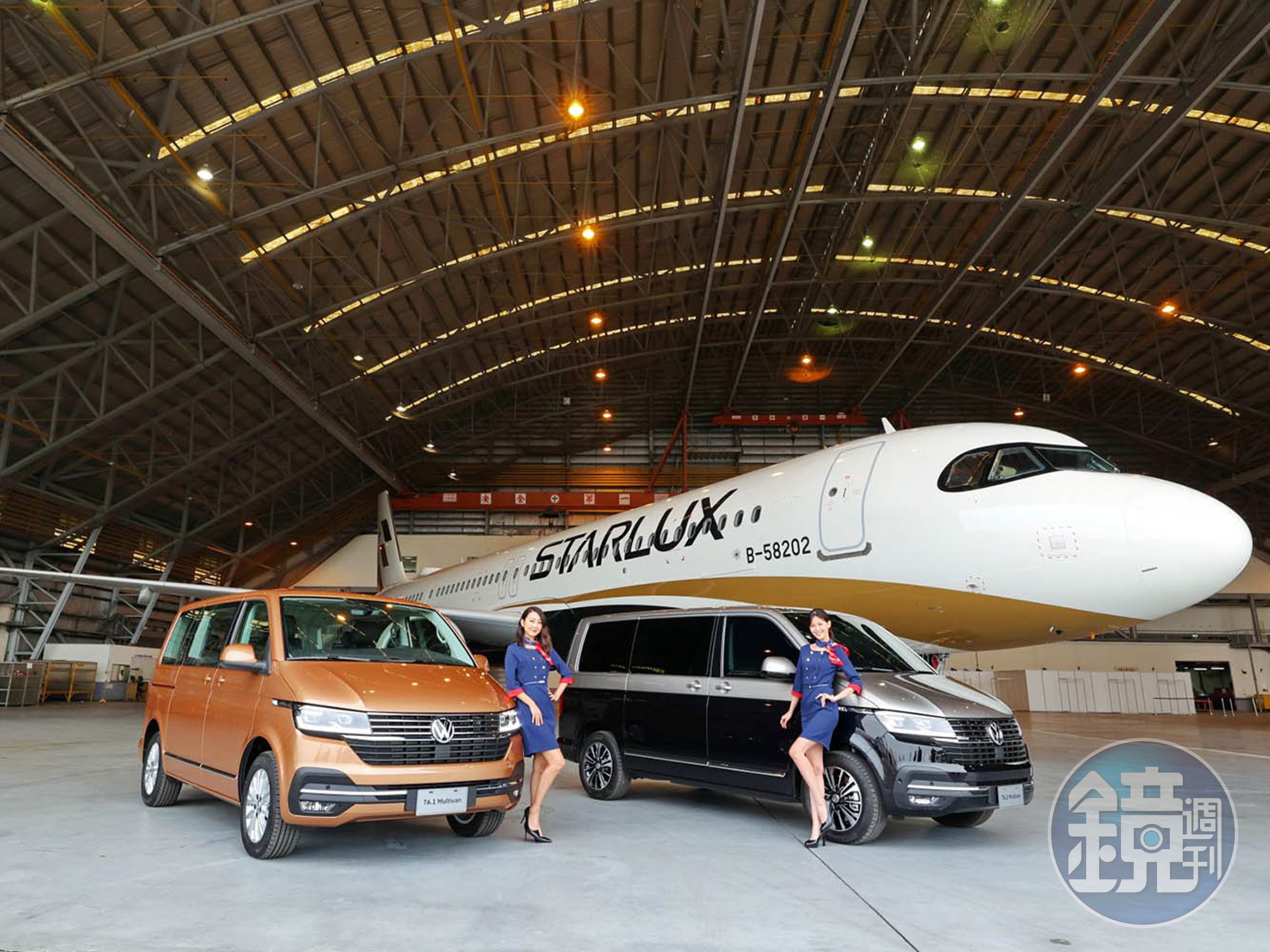 全新T6.1 Multivan找來星宇航空，打造全台最高的新車發表會，搶搭異業合作風潮。