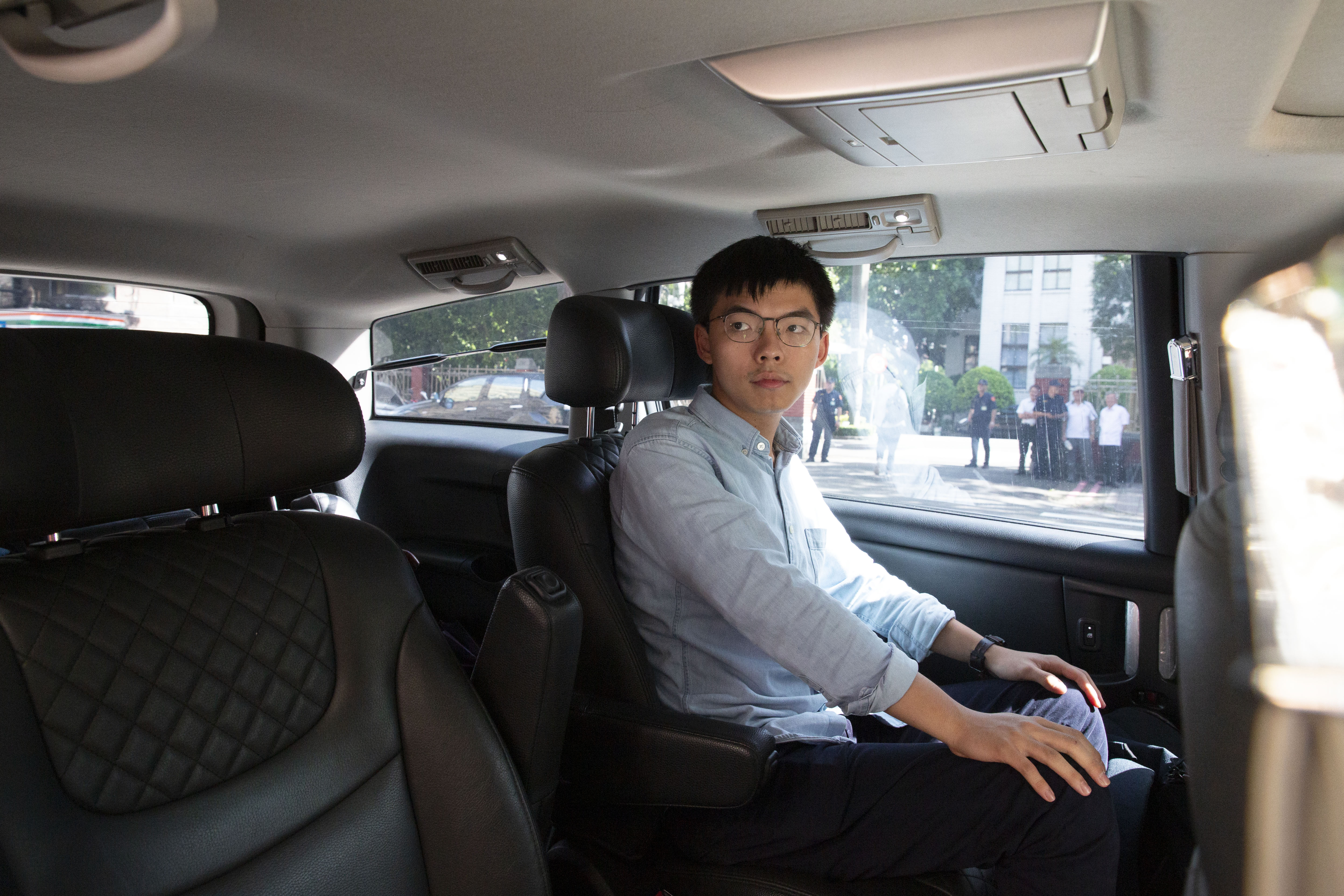 黃之鋒入獄後再被控「顛覆國家政權罪」，於獄中做口供但沒有律師陪同。（本刊資料照）