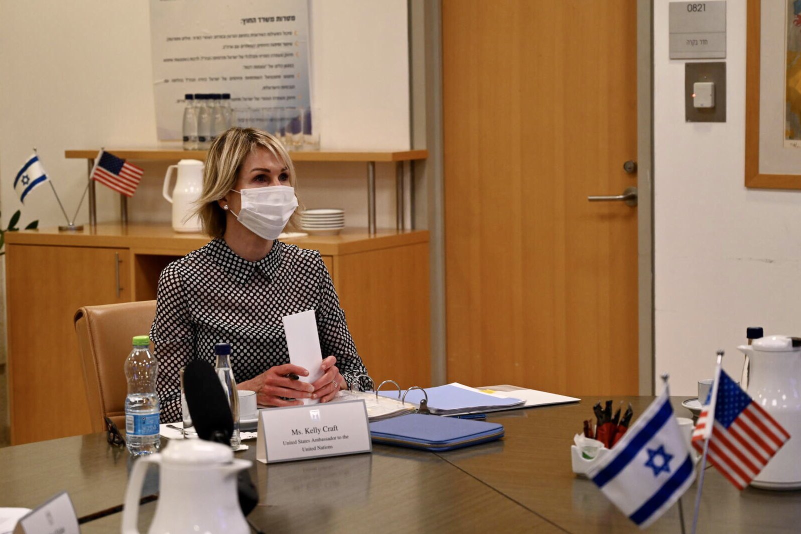 美國駐聯合國常任代表大使克拉芙特（Kelly Craft）預計下週訪台。（翻攝自克拉芙特推特）