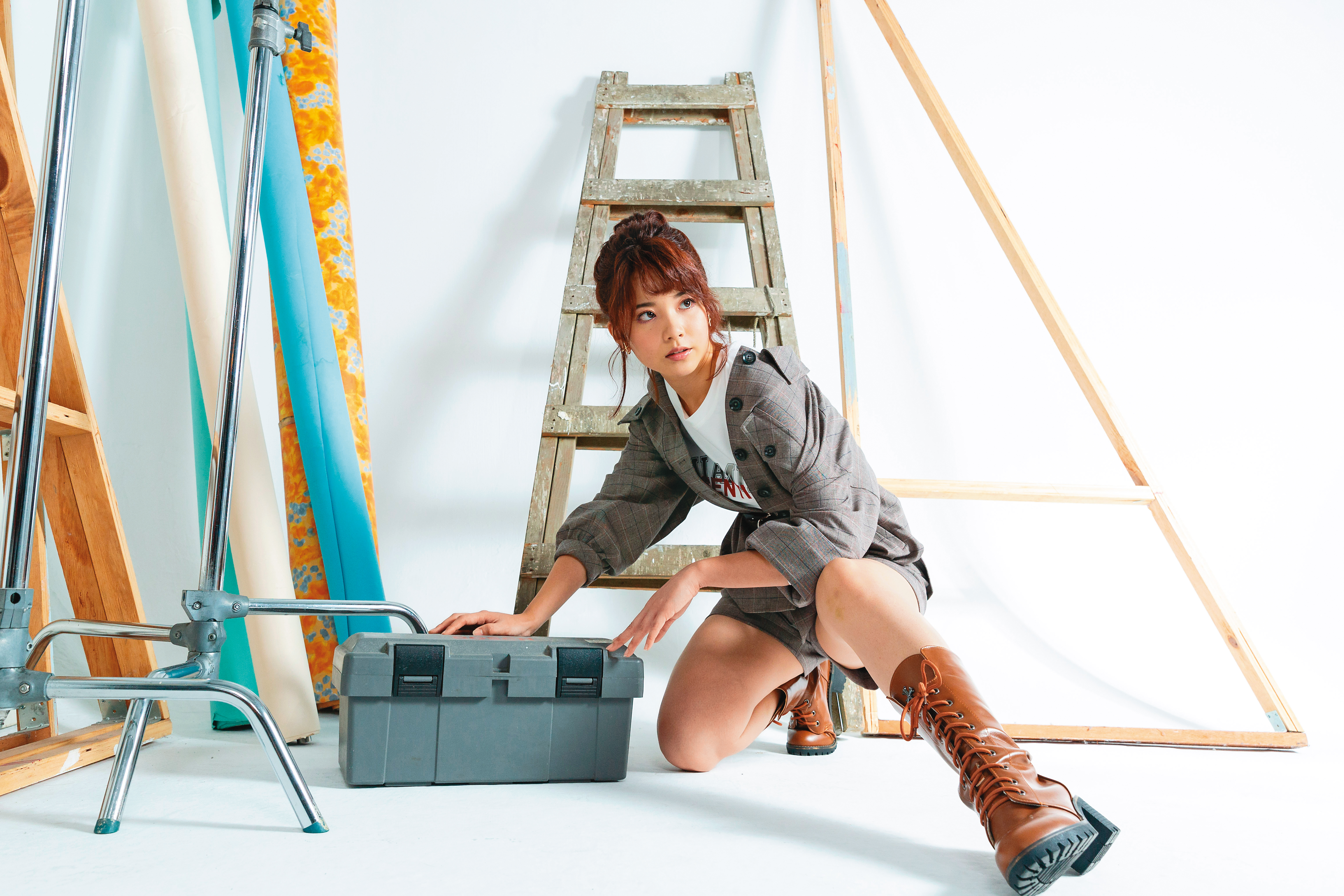 王上菲高中時曾發生嚴重的開放性骨折意外，但她認真復健，沒有留下任何後遺症。