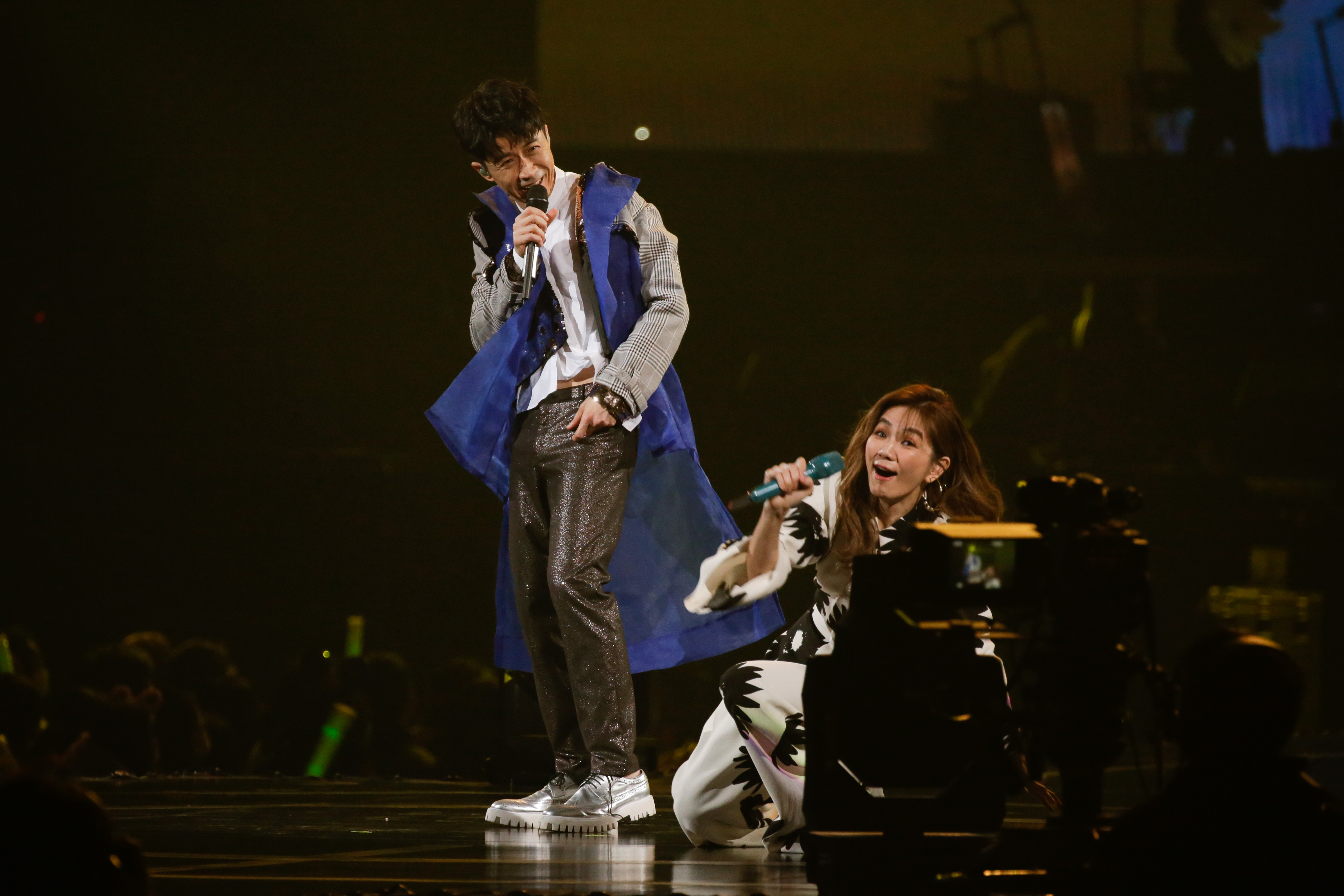 光良的小巨蛋演唱會邀請Ella擔任嘉賓，兩人在台上互動超有趣。