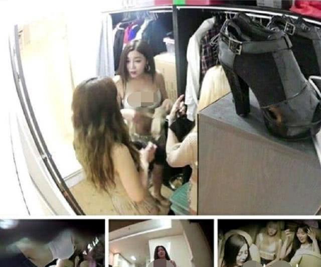 女團LAYSHA成員Som曾貼出她與成員遭針孔偷拍照片，譴責不法份子。（網路圖片）