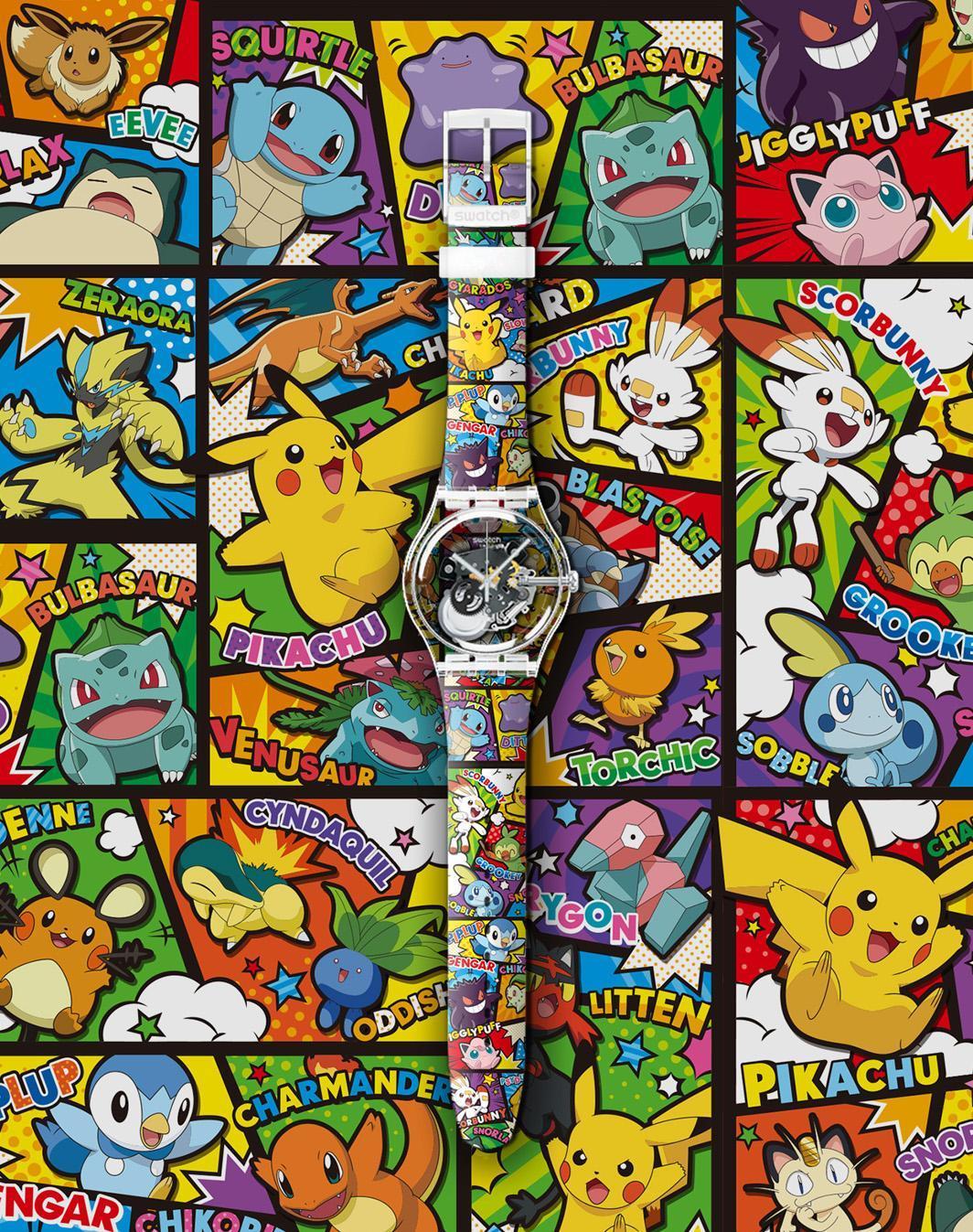 個人最想要買來收藏的SWATCH與寶可夢最新合作的「SWATCH x You訂製系列」，很可惜是中國限定發售，可惡......