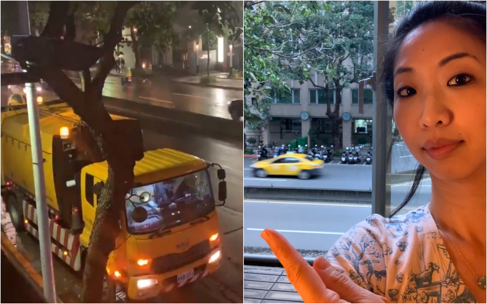 台裔記者從美國返台，親身記錄下防疫隔離期間的見聞。（翻攝自Josie Huang推特）