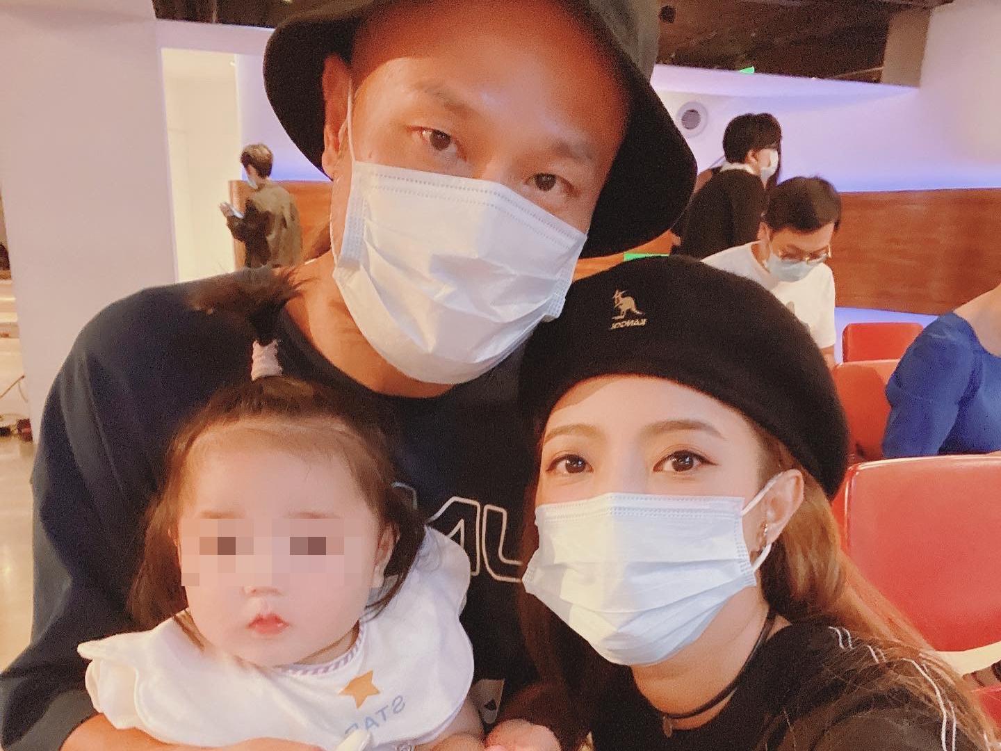 黃美珍和老公張瑞哲生下的女兒「小星」，樣貌可愛深受粉絲和廠商喜歡。（Superfanz提供）