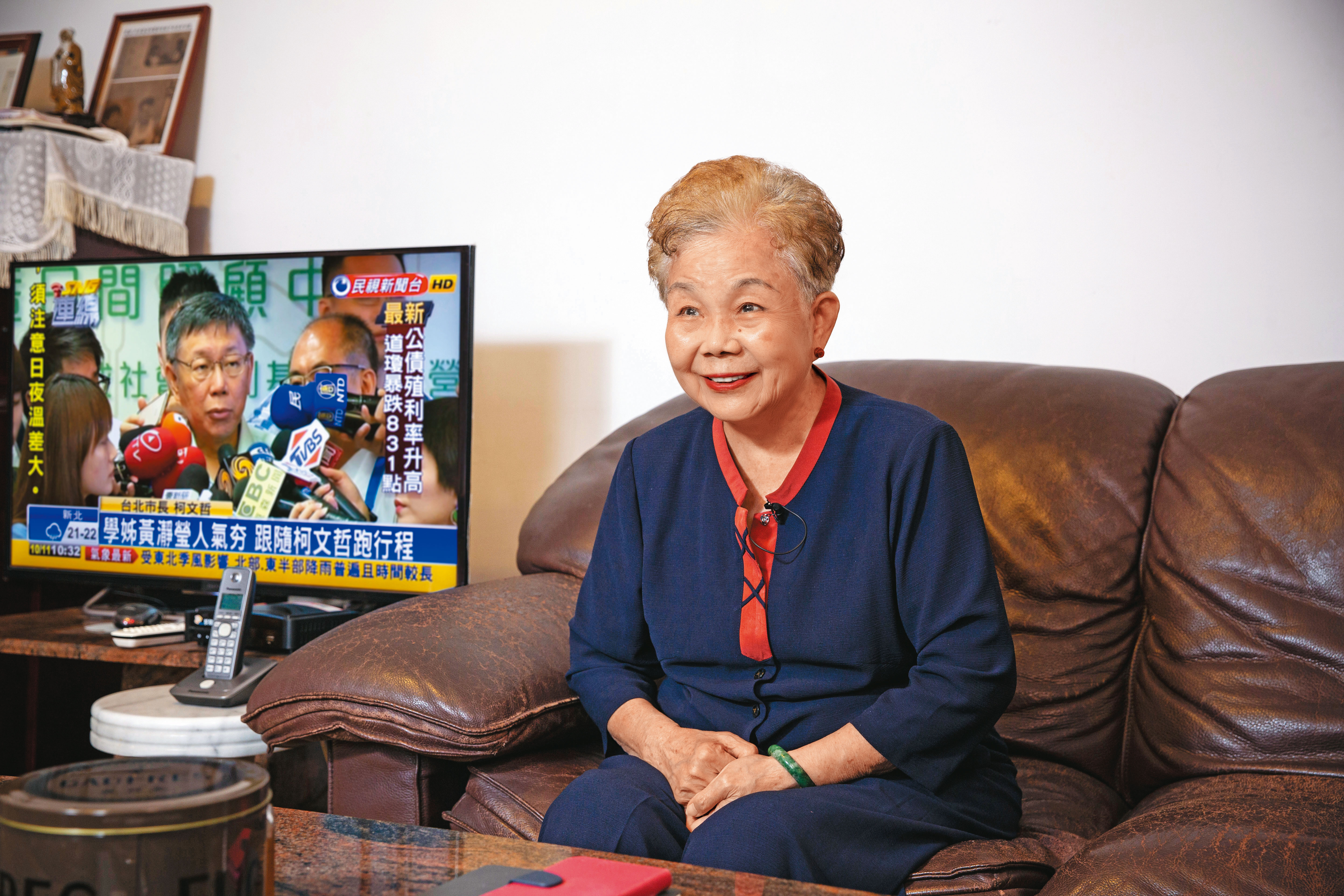 民眾黨內親近柯媽何瑞英的勢力崛起，被黨內視為是這次中央委員選舉最大贏家。