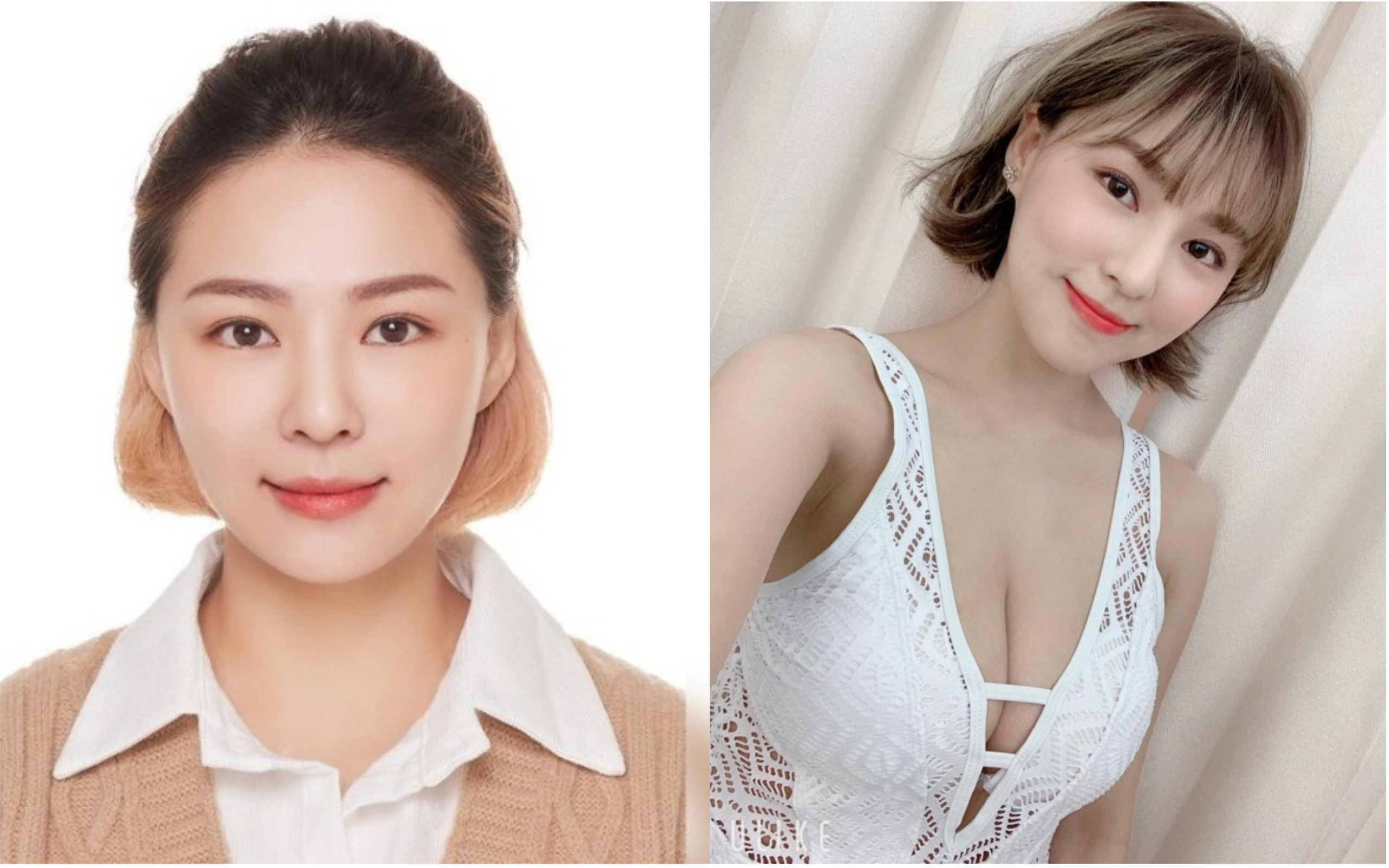 熊熊貼出韓風證件照幫朋友宣傳,被網友打探是否有新男友。(翻攝自熊熊IG)