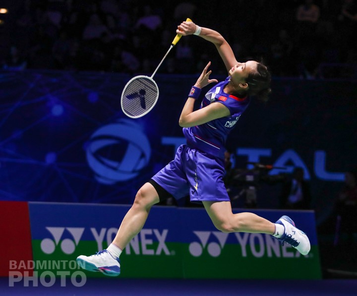 戴資穎重返國際賽事，泰國公開賽首輪以直落2成績擊敗地主球員。（翻攝自戴資穎粉絲專頁）