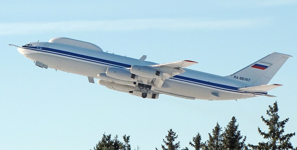去年年底俄國也傳出有「末日飛機」之稱的「核戰總統指揮專機」,機上機密設備遭竊的事件。(翻攝自製造商伊留申集團網站)