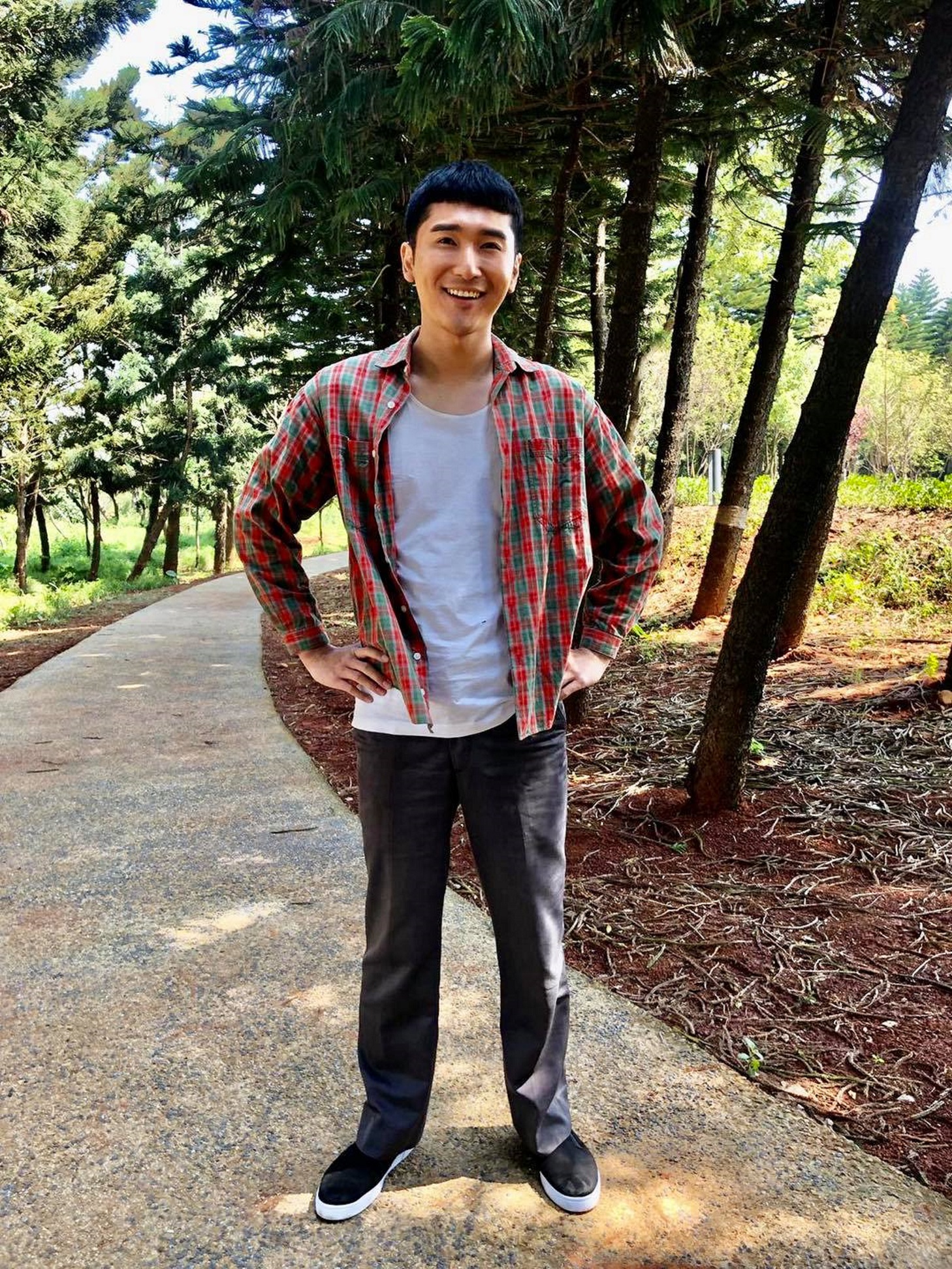 盧尚恩私下是開朗大男孩。(艾迪昇傳播提供)