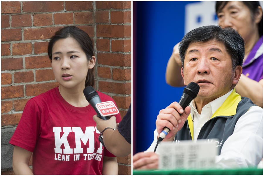 對於能否公布確診者足跡一事，徐巧芯質疑有雙標，陳時中也做出回應。（資料照）