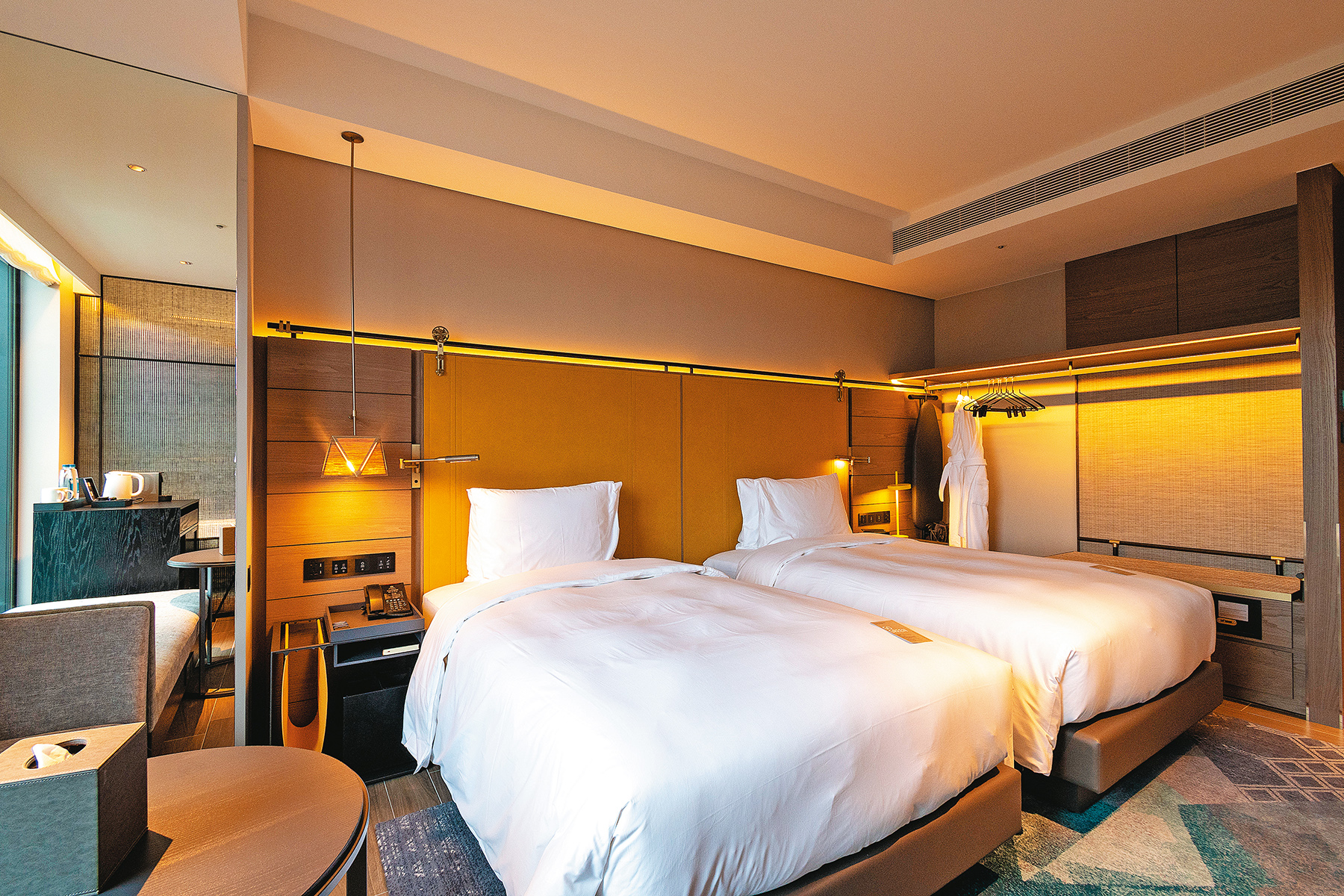 精選客房是「台北時代寓所」最基本的房型，共有118間。