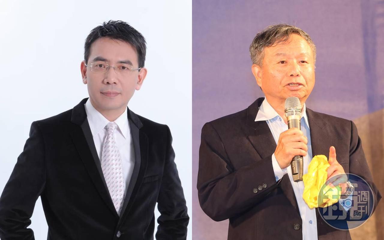 來賓透露楊志良（右）在擔任署長時把健保插管費用大砍，讓劉寶傑（左）在節目上替醫師打抱不平，還隔空怒嗆楊。（翻攝自劉寶傑臉書／本刊資料照）