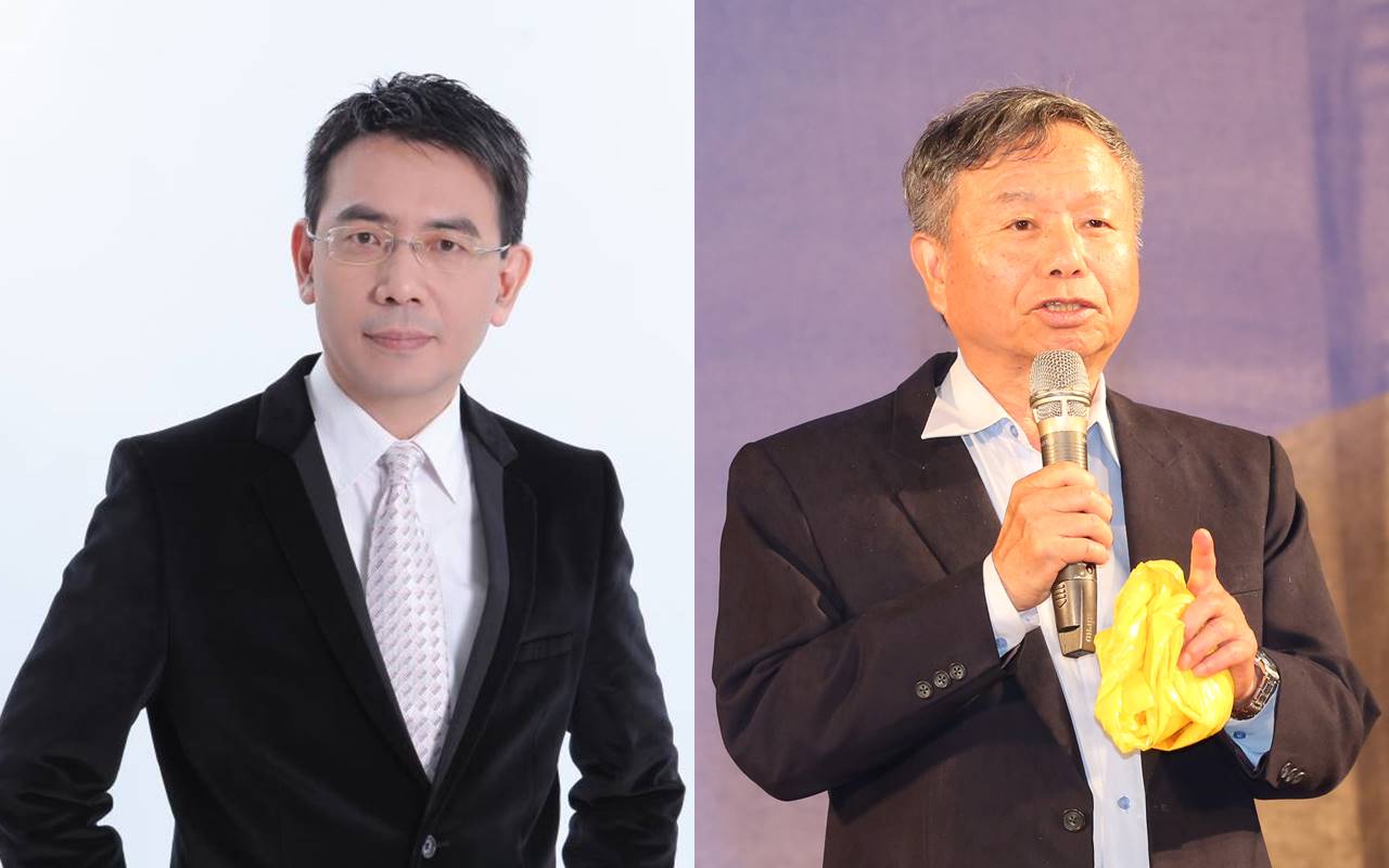 來賓透露楊志良（右）在擔任署長時把健保插管費用大砍，讓劉寶傑（左）在節目上替醫師打抱不平，還隔空怒嗆楊。（翻攝自劉寶傑臉書／本刊資料照）