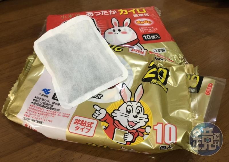 暖包包有「2大冷知識」，使用後留下能再次使用，是潮溼冬天的好物。示意圖。（本刊資料照）