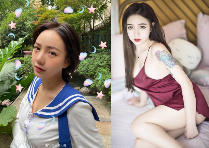 中國大陸直播主「洛麗塔大哥」因外表甜美、身材火辣，在直播圈有不小人氣。（翻攝自洛麗塔大哥微博）