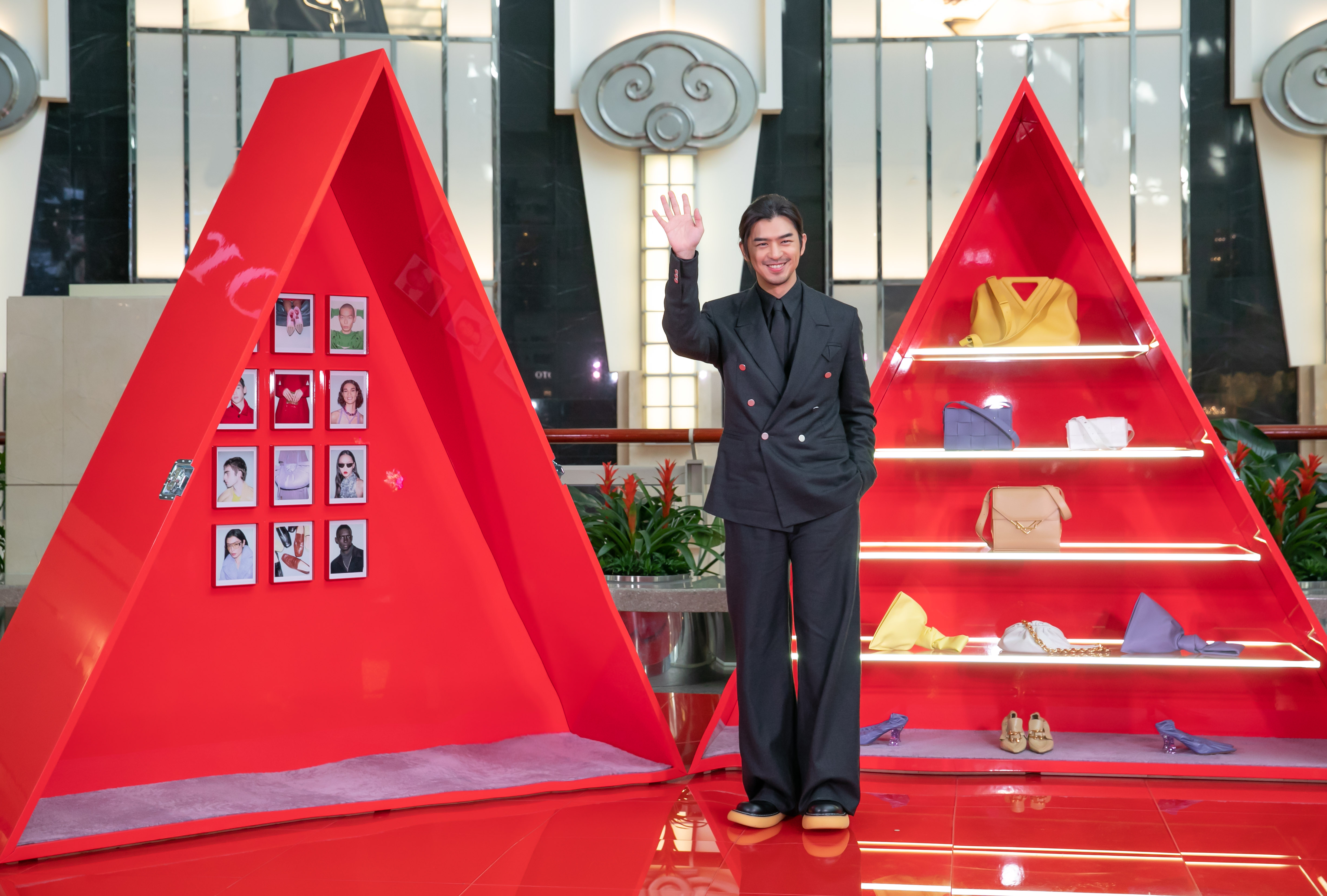 陳柏霖出席BOTTEGA VENETA農曆新年快閃店開幕活動。（Vincent Huang攝）