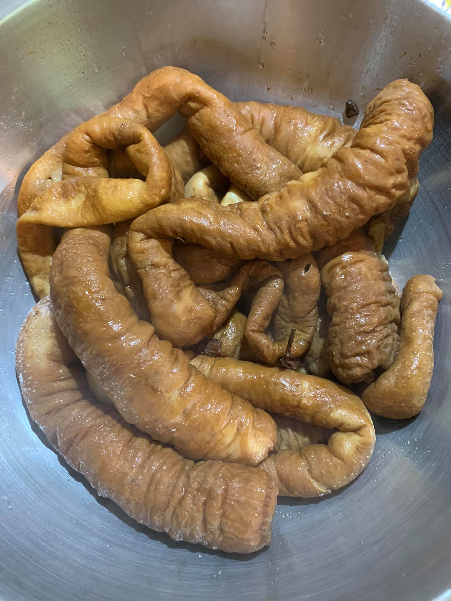 滷出來的大腸。